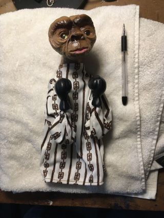 Vintage 1980’s E.  T The Extra Terrestrial Boxing Hand Puppet Rare