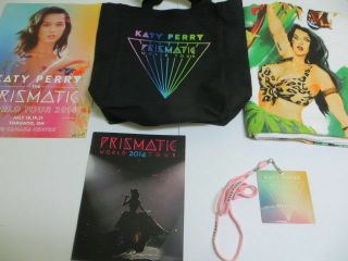 Katy Perry Prismatic Tour Vip Roar Ltd Ed 5 Vip Laminate Beach Towel Bag Litho