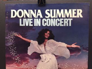 Donna Summer 1970s Concert Poster Fox Theatre Oakland 2