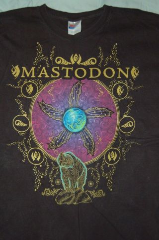 Mastodon 2xl Bear Black Shirt