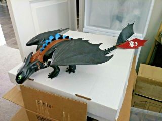 Dreamworks How To Train Your Dragon Mega Alpha Toothless The Dragon 23 " Long