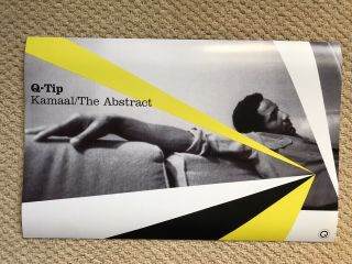 Rare Q Tip “kamaal The Abstract” Poster Tribe Called Quest J Dila Phife