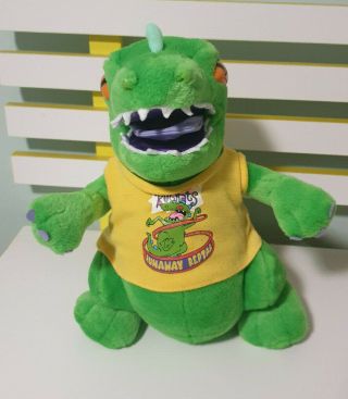 Rugrats Plush Toy Reptar Green Dinosaur Dreamworld Plush Character Toy 2010