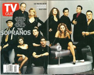 Tv Guide - 1/2000 - The Sopranos - Dennis Weaver - Jonathan Winters - Maine Edition