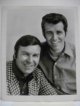 Jim Lange,  Bob Eubanks The Newlywed & Dating Game Premiere 1969 Abc Press Photo