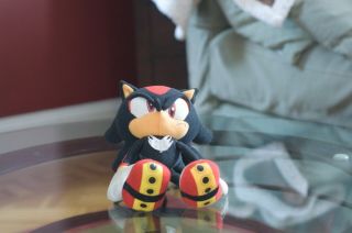Sonic The Hedgehog Shadow Plush,  12 " Ge - 8967