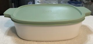 Rare Martha Stewart Everyday Corning Ware A - 2 - B White Casserole Dish W/ Lid 2 Qt