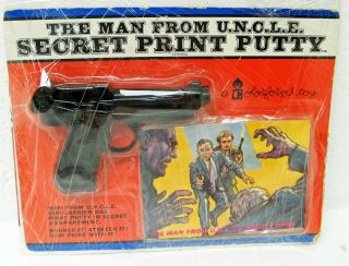The Man From Uncle Secret Print Putty - Gun And Mini Book Moc