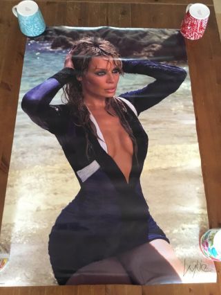 Rare Vintage Kylie Minogue Uk Promo Poster