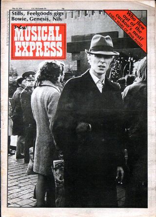 Nme 15 May 1976.  David Bowie Cover.  Pink Floyd Syd Barrett.  Sex Pistols Gig Ad