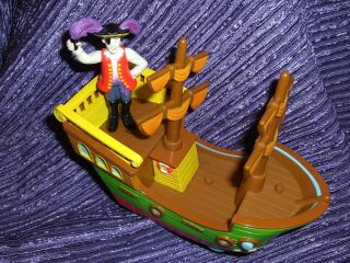 Spin Master The Wiggles Captain Feather Sword Figure & Ship Playset 2004