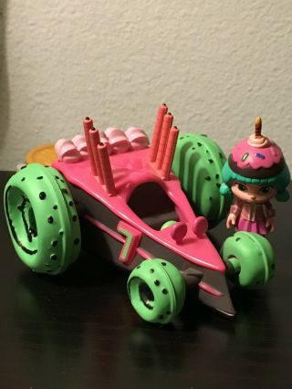 Disney Store Wreck It Ralph Sugar Rush Key Racer - Candlehead Car,  Mini Figure
