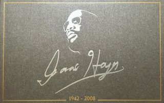Isaac Hayes In Memoriam (1942 - 2008) - Program From The Scientology Service