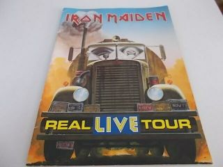 Iron Maiden Real Live Tour Programme