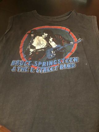 Bruce Springsteen Tour Shirt,  Born In The Usa 84,  Rare Find