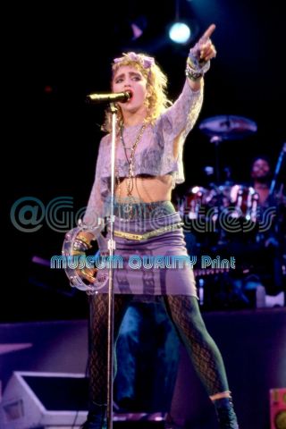 Madonna 1985 Virgin Tour Detroit - Professional Museum Quality 8.  5 " X 11 " Photo