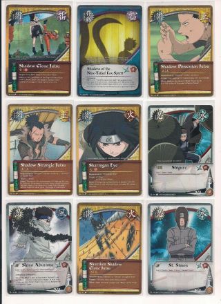 Assorted Naruto Cards CCG TCG / U You Pick / Choose from List (T to Z) CHOICE 2