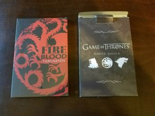 Game Of Thrones Targaryen Fire And Blood Dragon House Sigil Canvas Print