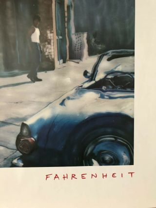 RARE - TOTO “Fahrenheit”,  Vintage 1986 Poster (from CBS Records) 2