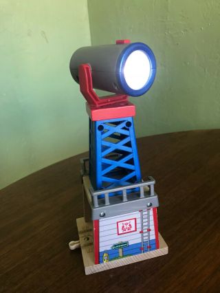 Thomas Train Wooden Railway Sodor Search Light Spotlight Tower Safety
