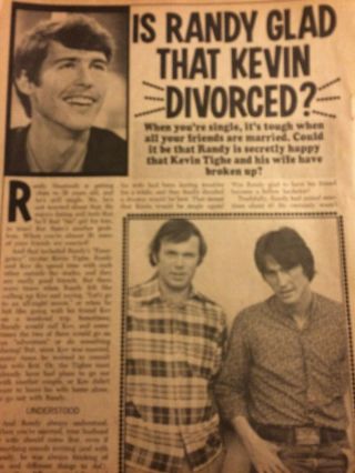 Randolph Mantooth,  Randy,  Emergency,  Full Page Vintage Clipping