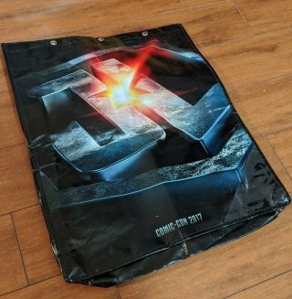 Sdcc 2017 Justice League Comic Con Swag Tote Bag/backpack Dc Batman/zack Snyder