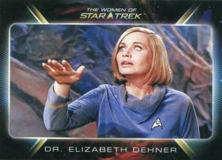 Sally Kellerman As Dr.  Elizabeth Dehner On 2010 Women Of Star Trek Card 6