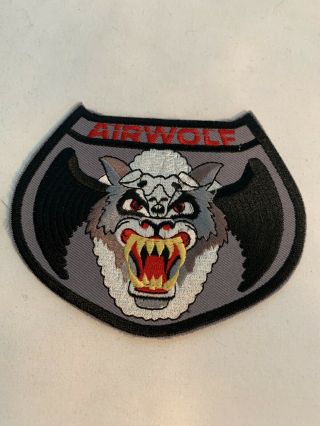 Airwolf Souvenir Patch From The 1980’s Tv Show