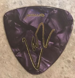 Vintage Metallica Lars Ulrich Guitar Pick Limited Edition 300 Very Rare