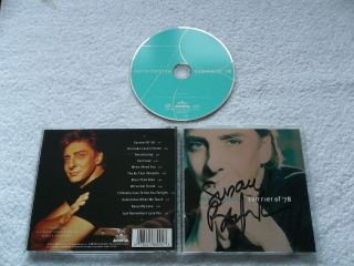 Autographed Signed By Barry Manilow - Summer Of 