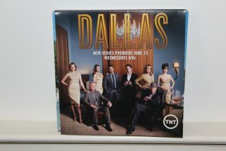 Dallas 2012 TV press kit promo package 2 ROUGH CUTS DVD SCREENERS 2
