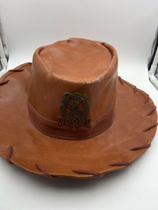 Woody Toy Story Sheriff Cowboy Hat Disney Parks Authentic,  Size Youth