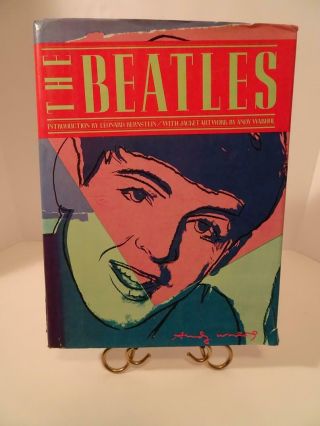 The Beatles,  First Edition Hardcover Book A Rolling Stone Press,  Andy Warhol Cov