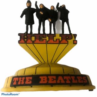 Franklin Beatles Help Limited Edition Music Box No Glass Dome 1996 (read)