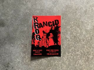 Rancid X Kroq - Sticker - 2008