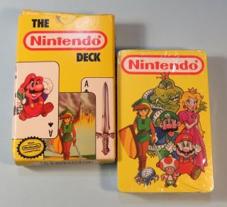 1989 Nintendo Deck Playing Cards Mario Bros.  Zelda Still Nes Era