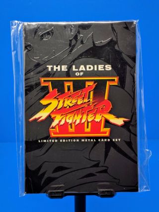 Udon The Ladies Of Street Fighter 3 Iii Limited Edition Metal Card Set