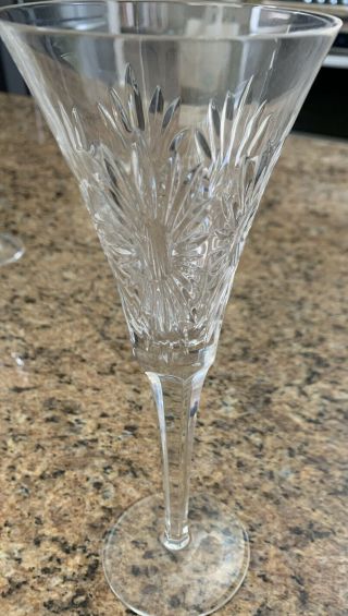 Waterford Crystal Health Millennium 9.  25 " Toasting Champagne Flutes