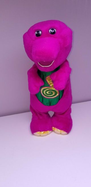 2002 Fisher Price Barney The Dinosaur Dino Dance Animated Singing Dancing