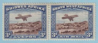 South West Africa C5 Airmails Hinged Og No Faults Extra Fine