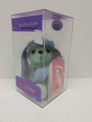 1999 Britney Spears Limited Edition Bean Bear 2 Trendsetters 19,  772 Of 25,  000