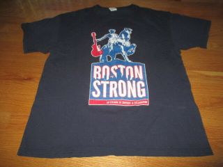 2013 BOSTON STRONG Concert AEROSMITH J GEILS JIMMY BUFFETT JAMES TAYLOR XL Shirt 2