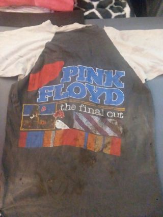 Pink Floyd 1983 The Final Cut Concert Tour T - Shirt