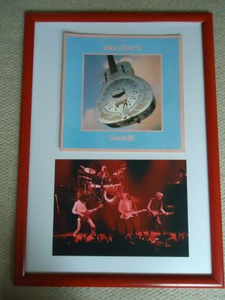Dire Straits Tour Programme 1985,  Photo Of Entire Band 1982,  Poster 85 Of Band