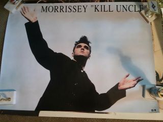 Morrissey " Kill Uncle " Promo Poster 23 " X 33 The Smiths