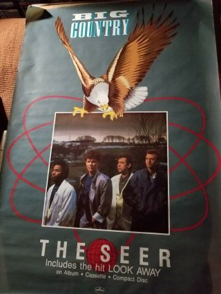 Big Country The Seer Poster 1986