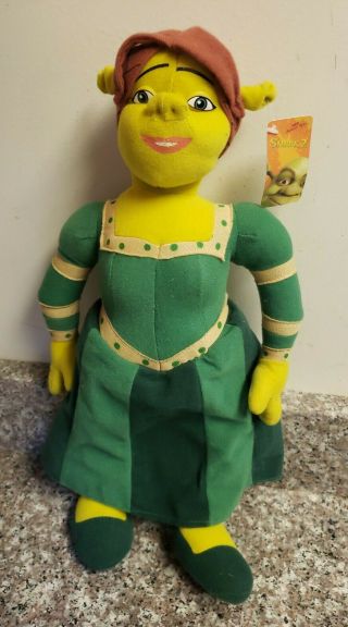 Shrek 2 Princess Fiona Ogre 17 " Plush Figure Doll Toy