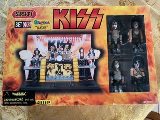 2002 Kiss Smith Spencer Gifts Exclusive Stage Set