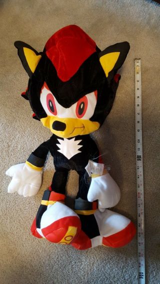 Sonic The Hedgehog Shadow Plush Large