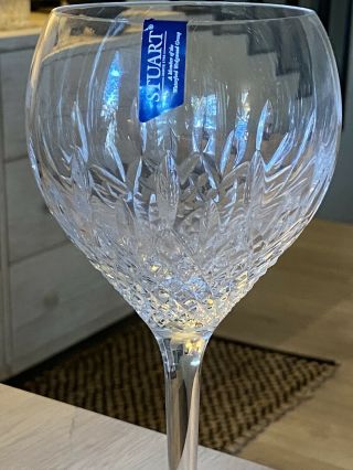 Stuart Crystal ‘manhattan’ Wine Goblet